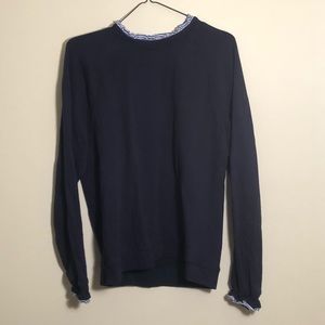 COPY - J. Crew Women’s Navy Sweater Size Large